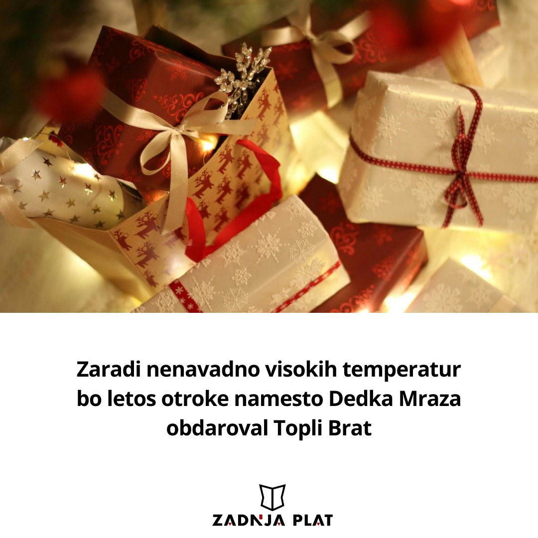 zadnjaplat's tweet photo. "Gre za novo, bolj inkluzivno dobro osebo, odprto za vse." #dobrimožje #dobreosebe #obdarovanje #novoleto #darilo https://t.co/8PBRbEZ1VD