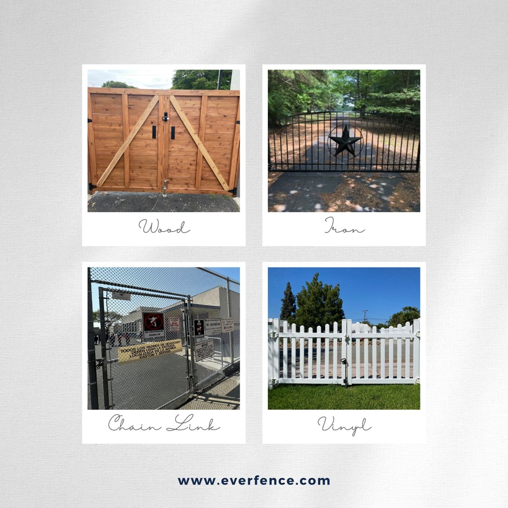EverFence's tweet photo. New Year, New Gate? What's your top choice? 

#EverFence #FenceMadeEasy #GatesMadeEasy #DallasFence #SanDiegoFence #CommercialFencing #ResidentialFencing #NewYearHomeRenovations #HomeReno https://t.co/OcDo93BS3q