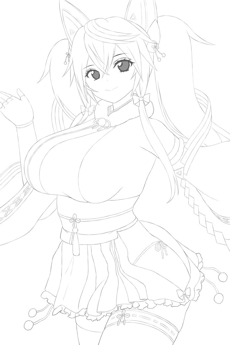 いつもと違うやり方で下書きしたら普段の3倍時間かかった。二度とやらない。 