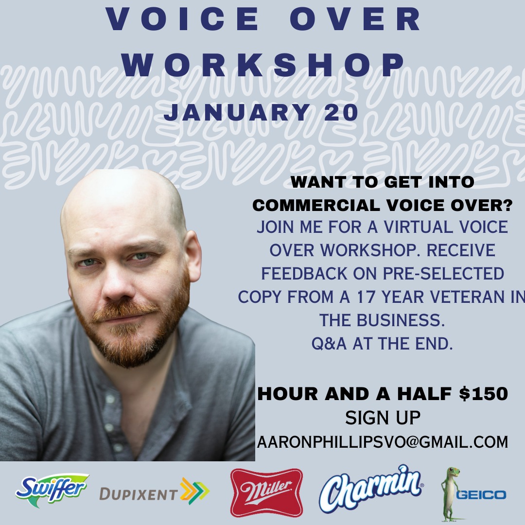 Happy New Year everyone! Want to get into VO? Know someone who does? Sign up now while there are still open spaces!