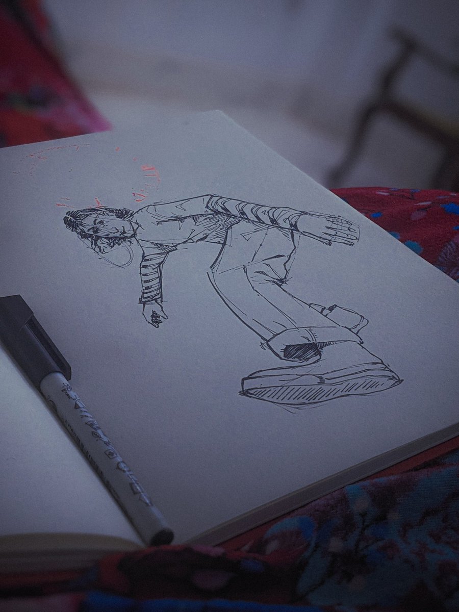 first drawing of the year. 
#HappyNewYear