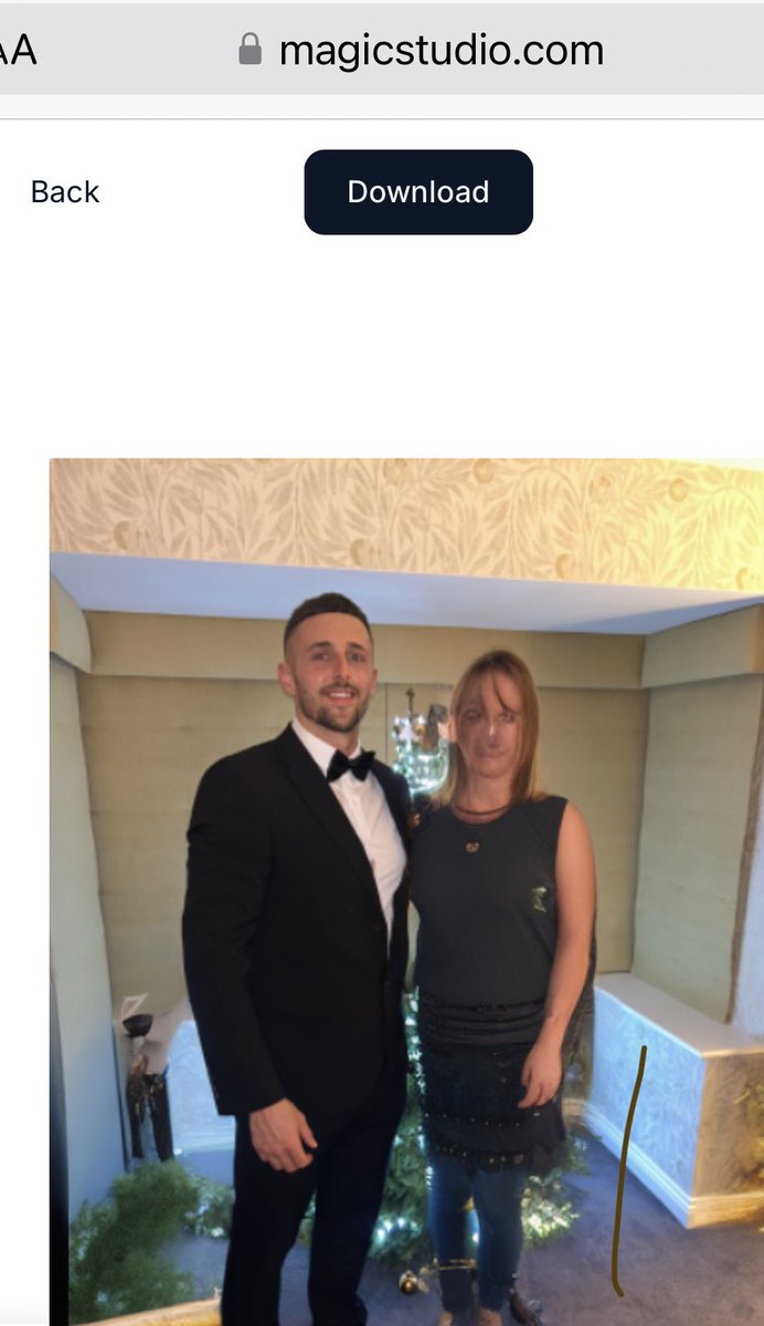 Gomersall94's tweet photo. Tried to get rid of my mrs using this website and turns out she’s a devil #Happy2024 https://t.co/cRLp34SGzs