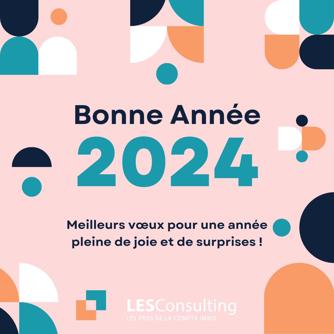 lblesconsulting's tweet photo. 😊 Toute la team @LESCONSULTING vous présente ses vœux de bonheur, n'oubliez pas d'aimer, de partager, de sourire et surtout d'être heureux. 🙏
#immobilier #lesprosdelacomptaimmo #2024 https://t.co/9jhE6qb3so