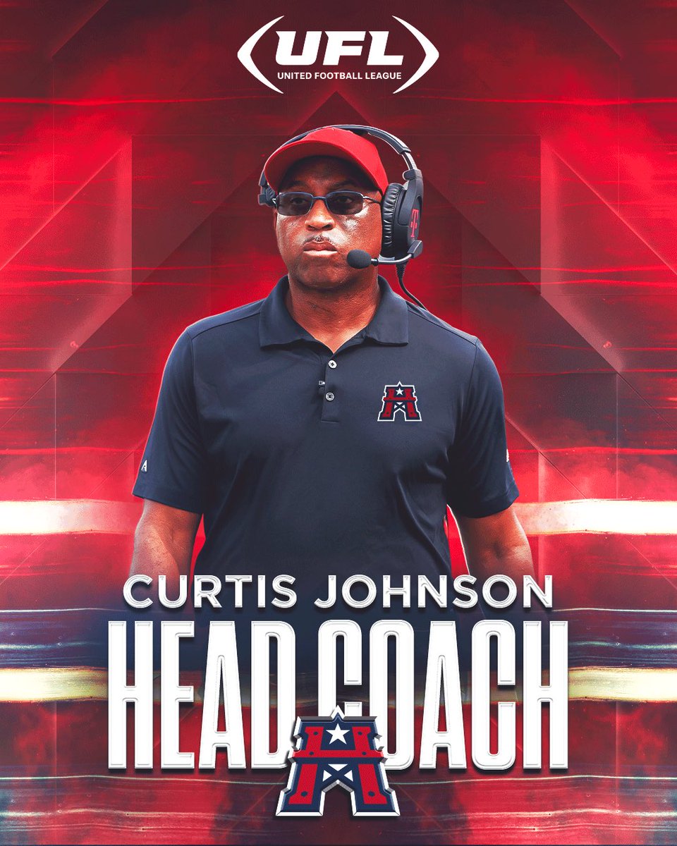 Welcome to the Roughnecks,  Curtis Johnson
Let's show em, Coach. 🛢️

#UFL | #Drillbabydrill | #Houston