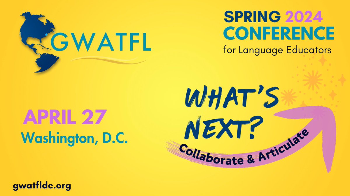 GWATFL, get ready for our 1st conference of 2024!!! It promises to be our most engaging conference yet! Lots of novelty and collaboration! Register here: eventbrite.com/e/gwatfl-sprin…
And consider submitting a proposal here: forms.gle/yFgtFifwsqEbiE…
We just can't wait to see you!!!