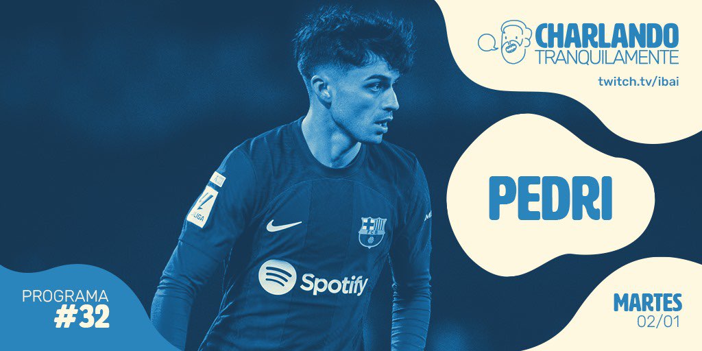 Mañana a las 19:00 estará con nosotros en casa <a href="/Pedri/">Pedri González</a>.

Será muy top. Os estaremos leyendo alguna pregunta por el chat también.