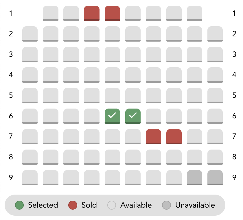 Checkbox Cinema — Book you seats now! #CodePenChallenge codepen.io/stoumann/pen/e… via @CodePen