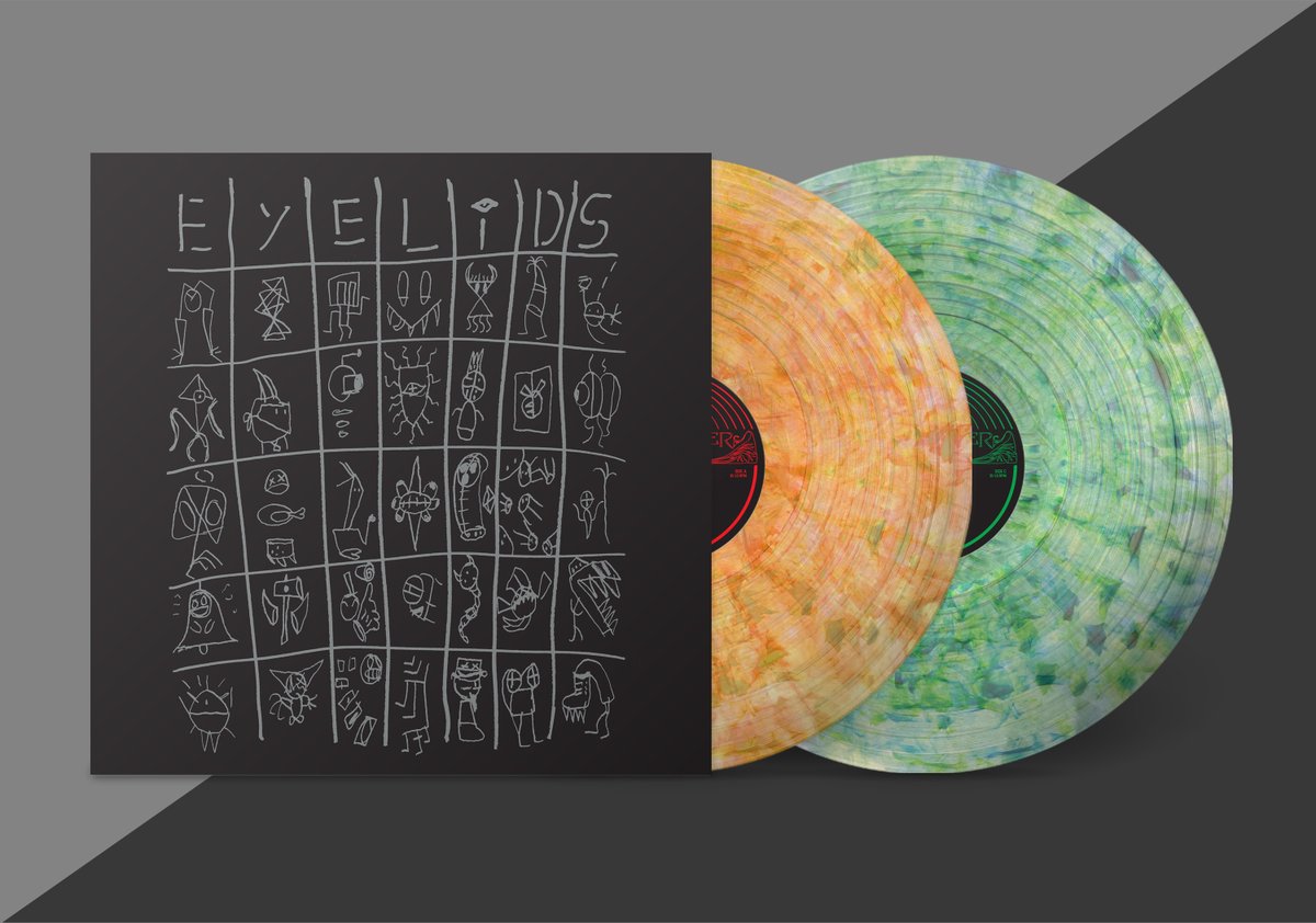 .@musicofEYELIDS' No Jigsaw is available for pre-order now on limited-edition marble clear with red, yellow, blue & green vinyl (only 500 copies pressed). pocp.co/no-jigsaw