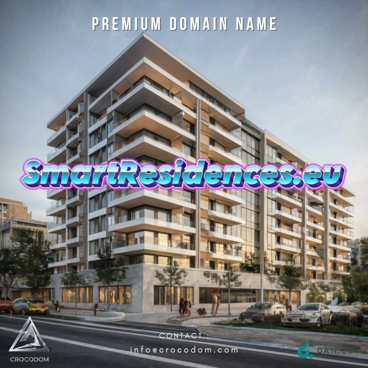 Embrace the future of smart living with SmartResidences.eu! This domain aligns perfectly with the booming smart home tech trend, targeting niche markets and offering strong branding potential. A strategic investment in the evolving real estate tech landscape #SmartResidences