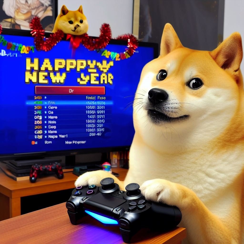 sonyonsol's tweet photo. Greeting everyone with a HAPPY NEW YEAR! $SOLNY 2024 meme trend!

#SOLYNYSOLANA #PLAYSTATIONONE #NINETIESVIBEE #SOLNYX1000 https://t.co/0zRDGJYeXU