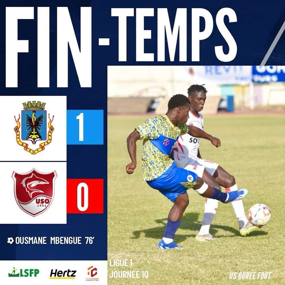 papi_sow2's tweet photo. 🌟 Performance exceptionnelle
Mon joueur #Mahecor a terminé l'année 2023 en beauté avec une passe décisive qui a assuré la victoire de l'US Gorée contre l'USO.
Une contribution cruciale qui démontre son talent et sa détermination sur le terrain.
#USGorée #USO #PasseDécisive https://t.co/XFdt9mHNVm