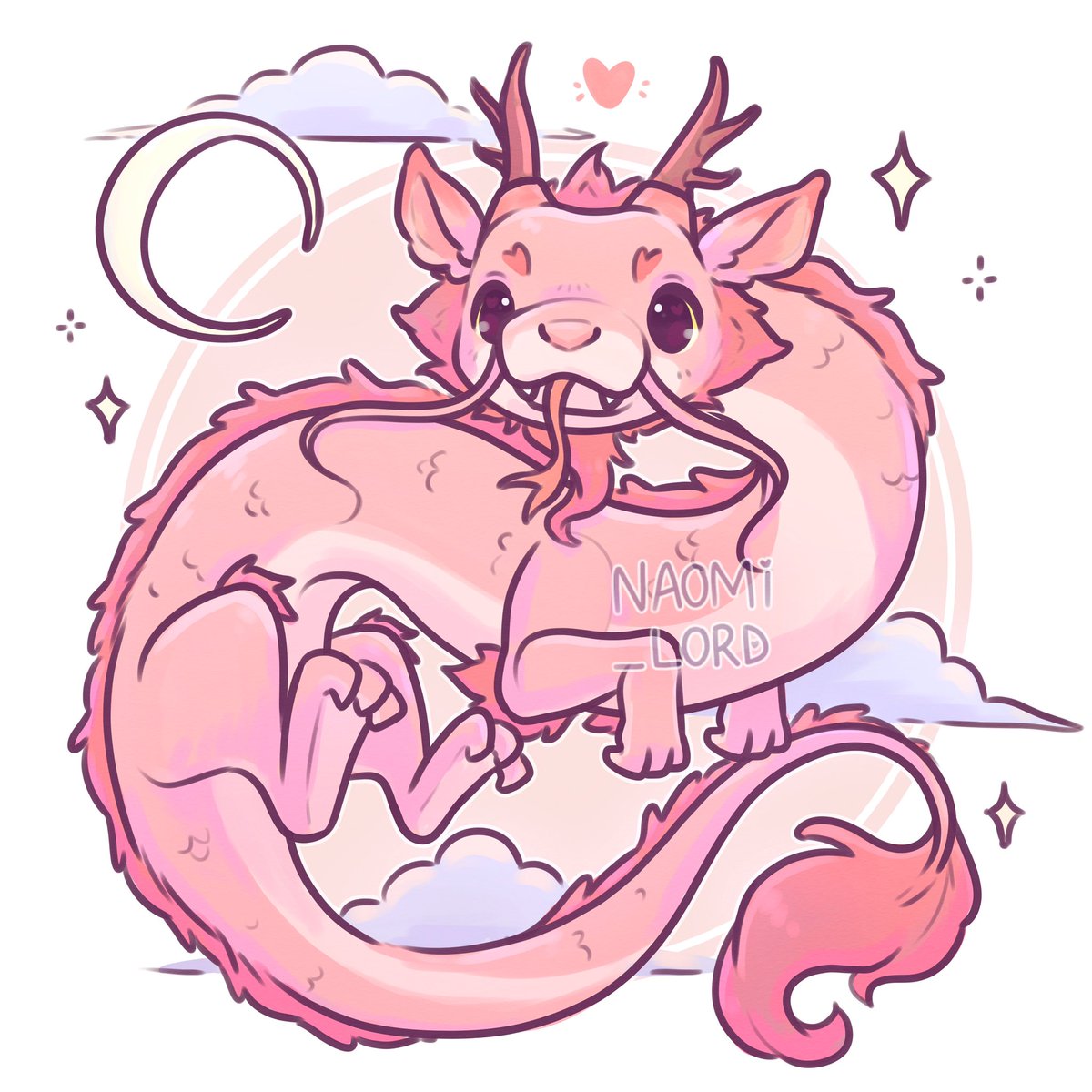 Happy New Year! ✨🌙✨ have a dragon!