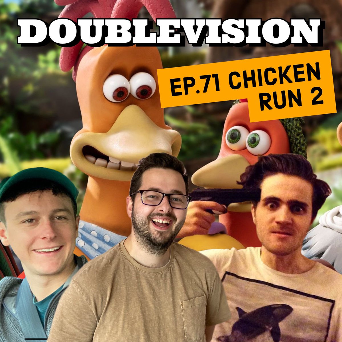 ThePotterVision's tweet photo. DoubleVision 071 - Chicken Run 2

Happy New Year! The boys are joined by friend of the show Lewis Shaw to discuss the new Chicken Run sequel. Watch out for the boogieing babysitter.

https://t.co/frnsjGYaai https://t.co/GIau4z9iDZ