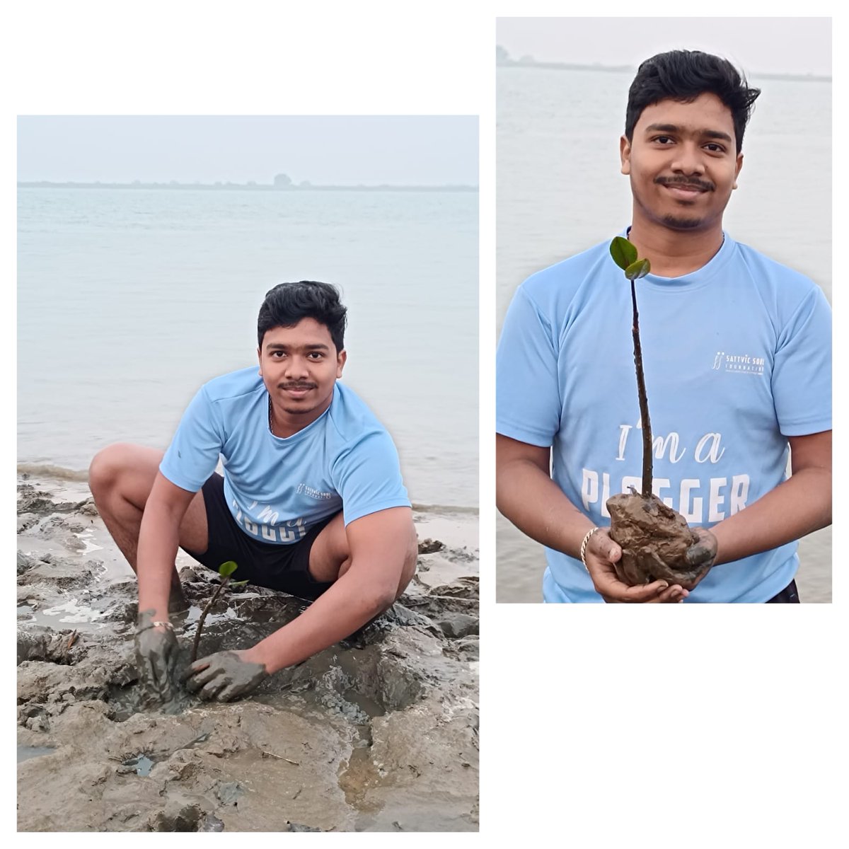 saroj1999kumar's tweet image. Team @SATTVIC_SOUL celebrated #NewYear2024 with their continuous work in Mangroves restoration at Mahanadi River estuary near @paradipport. 🙌

Kudos to the entire team lead by @itsBiswajeet. 

#MangroveConservation 

@UNEP @WWFINDIA @CollectorJspur @ForestDeptt @dfomangrovefdwl