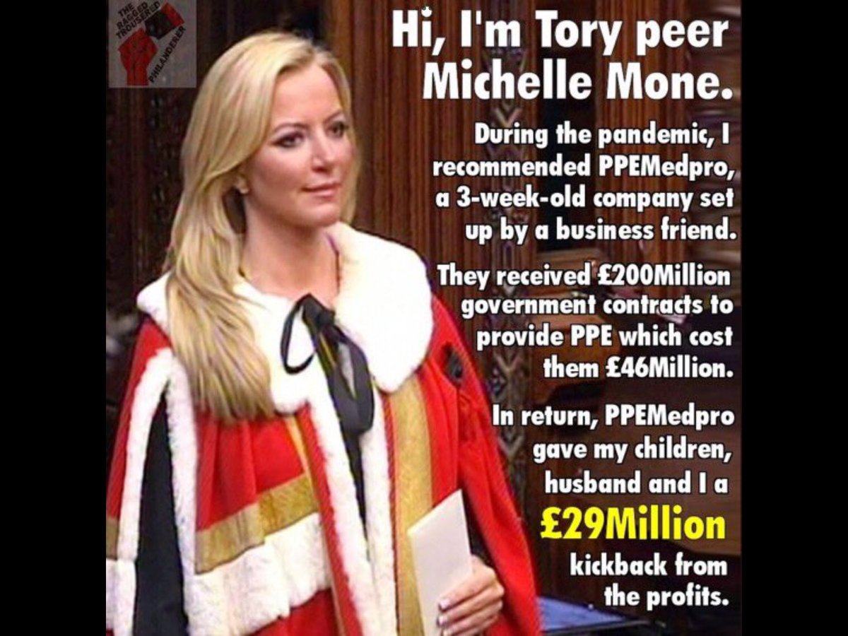 @LBC @carolvorders Where’s our money @RishiSunak? #SunakOut #CleverlyMustGo #ToryCrimeSyndicate #GeneralElectionlNow