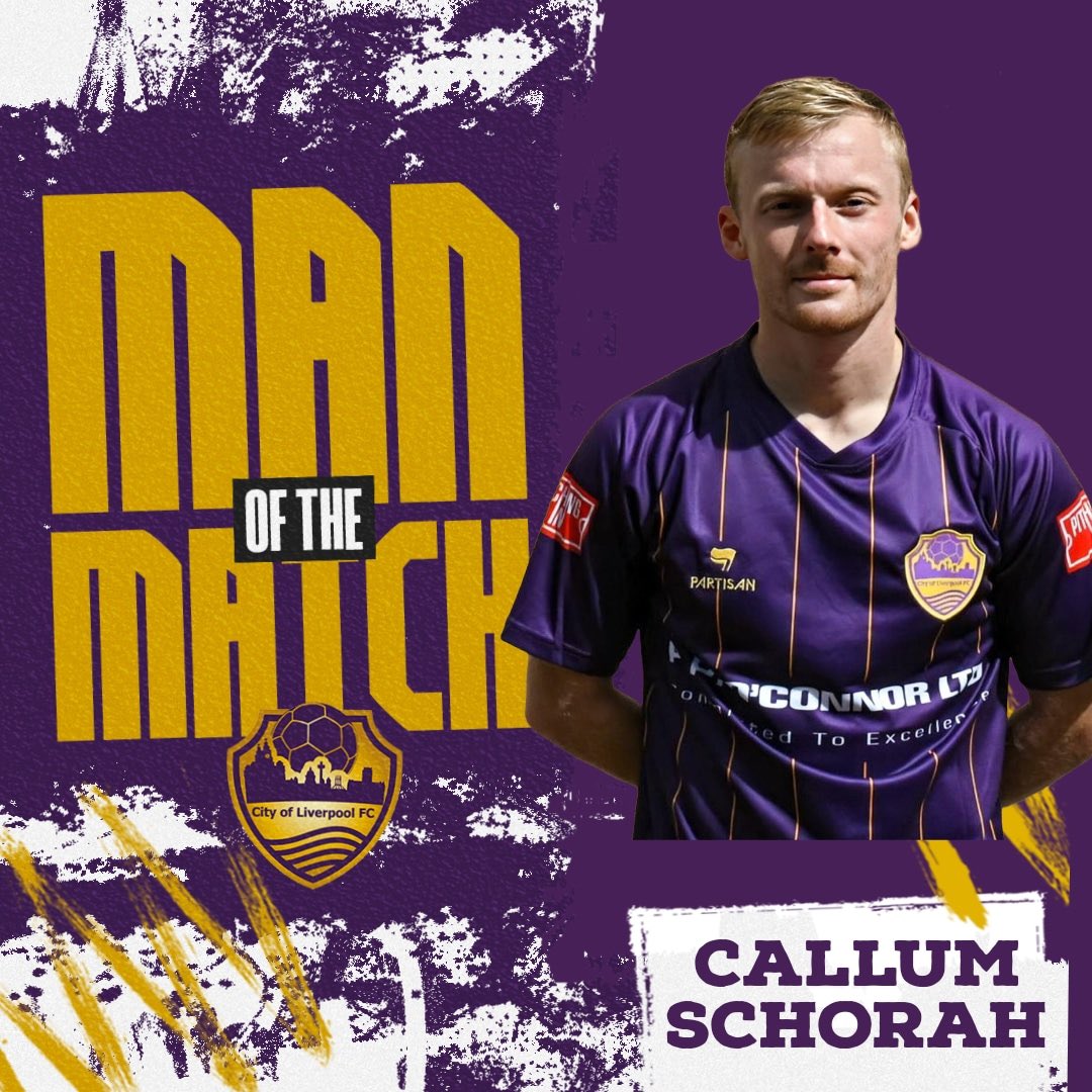 purpsmatchday's tweet photo. MAN OF THE MATCH 🥇🎩 

Easiest of the season. Take a bow @callumSchorah that was an absolute pleasure to watch. 

A hat trick sees Callum join Josh Quarless on 14 goals for the season so far.

⚽️⚽️⚽️ https://t.co/TWuBVVHz9G