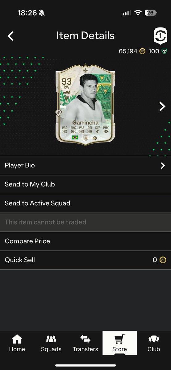 raq187's tweet photo. @FIFA22_INFO 85 double W https://t.co/NDgDWLxha8
