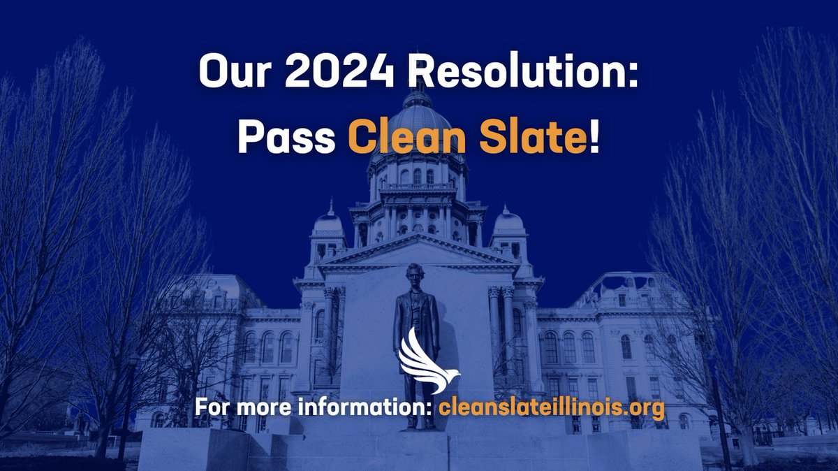 This year, we're more determined than ever to pass Clean Slate! To find out more and see how you can get involved, check out our website: cleanslateillinois.org
