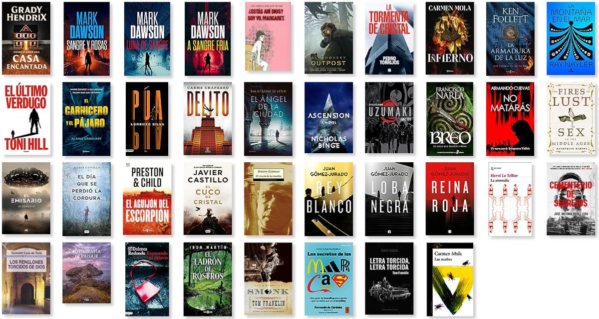 Lander Tolosa • EA2MNK (@landertolosa) on Twitter photo Mis lecturas del 2023. <a href="/DIVCreativo/">David de la Iglesia 📷</a> , compartes panel con <a href="/gamusino/">Fernando de Córdoba 🏳️🌈🏳️⚧️</a>, <a href="/JuanGomezJurado/">Juan Gómez-Jurado</a>, <a href="/KMFollett/">Ken Follett</a> , <a href="/FranciscoNarla/">Francisco Narla</a> y muchos mas ¡A por el 2024! Mis lecturas del 2023. <a href="/DIVCreativo/">David de la Iglesia 📷</a> , compartes panel con <a href="/gamusino/">Fernando de Córdoba 🏳️🌈🏳️⚧️</a>, <a href="/JuanGomezJurado/">Juan Gómez-Jurado</a>, <a href="/KMFollett/">Ken Follett</a> , <a href="/FranciscoNarla/">Francisco Narla</a> y muchos mas ¡A por el 2024!