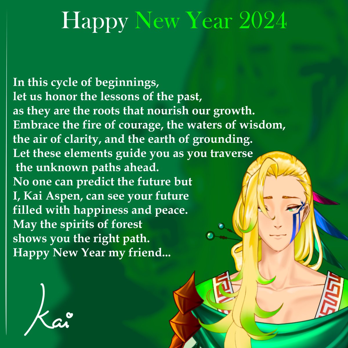 AspenKaiVT's tweet photo. Happy New Year 2024 ya all :D 
#NewYear2024 #VtuberEN #Vtubers https://t.co/3qVjYVVsh3