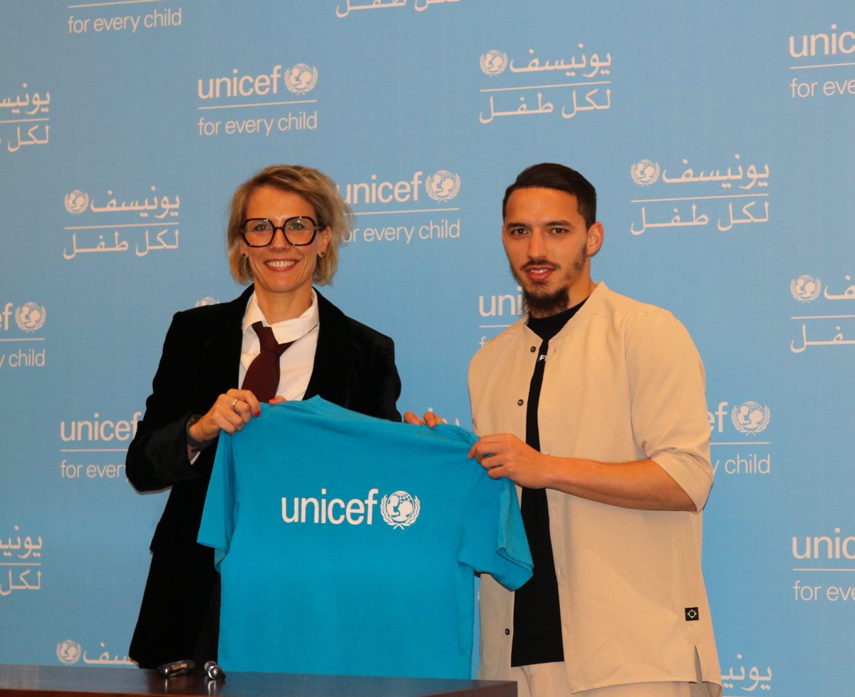 Très fier de devenir ambassadeur de l’UNICEF en Algérie ! 🇩🇿 Ensemble, travaillons pour le bien-être et l’avenir de nos enfants. 🌍❤️ #PourChaqueEnfant @UNICEFAlgerie