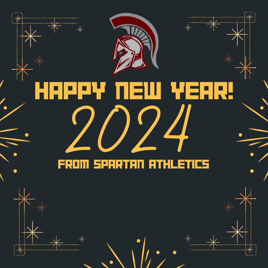 SouthCaldwell_1's tweet photo. Happy New Year from Spartan Athletics!

Excited to see our student-athletes, coaches, and support staff compete at a high level in preparation, in the classroom and under the lights. We are blessed to represent our school and community! 

#TOGETHER https://t.co/IrFVjoZhyB