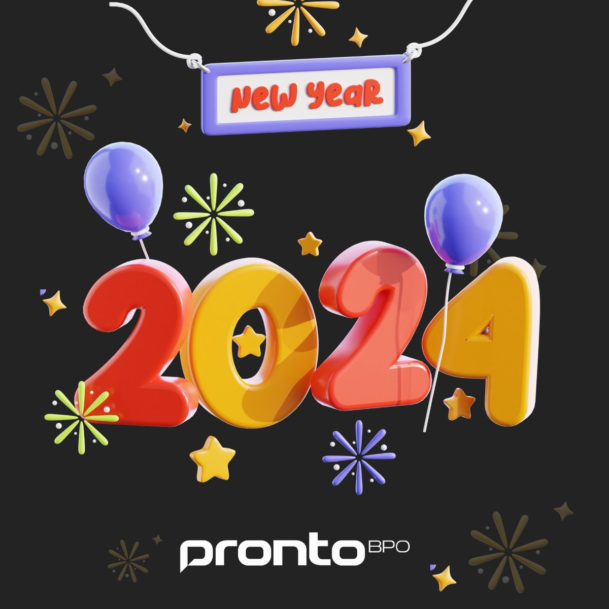 ProntoBpo's tweet photo. Welcome 2024!! 
Let's start the year with a great day!
.
.
.
#prontobpo #pronto #callcenter #contactcenter #outsourcing #newyear #welcome2024 #2024 https://t.co/Fy06AJLyg6