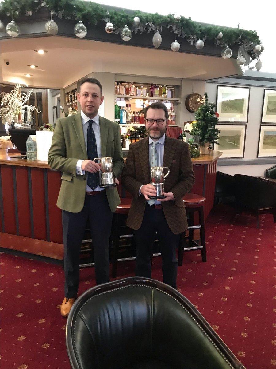 A great tradition @LindrickGC is the New Years Day tankards. Congratulations to @cjbellingham and our newest member Brian O’Donovan on winning with 29 points over 13 holes. #HappyNewYear2024