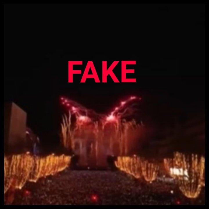 BonjourHey5's tweet photo. J'aimerais bien voir la séquence, pas juste une "capture d'écran" qui est un grossier FAKE 
Suis-je le seul à me poser la question ?
Uniquement des moutons aveuglés ici ? 🐑🐑🐑🐑🐑🐑🐑🐑🐑🐑🐑🐑🐑
#ChampsElysees #feuxdartifice https://t.co/xClXpiDvqr