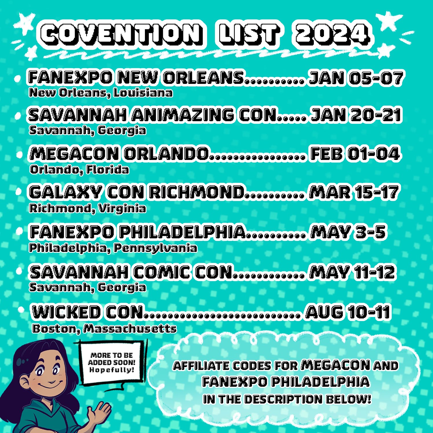 Comic Con 2024 New Orleans Location Leola Nikolia