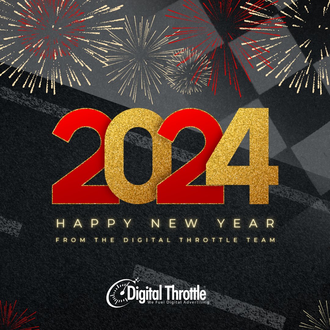 DigitalThrottle's tweet image. Happy New Year from the Digital Throttle team. Let's make it happen in 2024!