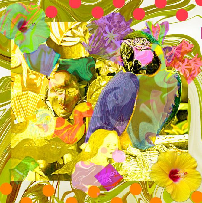 LdnArtPortfolio's tweet photo. Introduction to Adobe Photoshop 12-15 year olds. #2024NewYear #stilllife #art #project #hand & #digital #collage #design #colourways #coloured #parrot #palette #photoshop #layering #selection. School Children welcome Enquire to find out more: 07919846746 https://t.co/MqWpWgqIz6