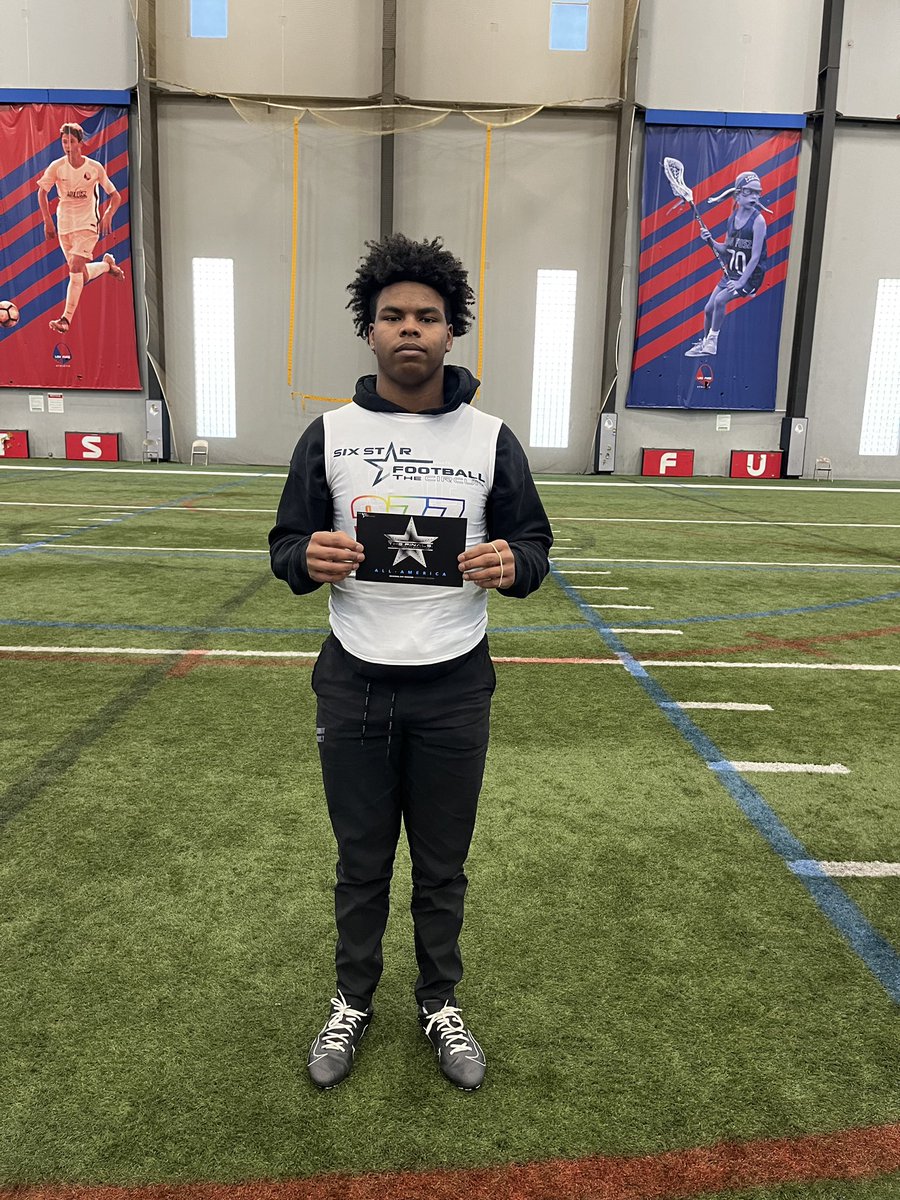 Had a great time at the <a href="/6starfootballMO/">Six Star Football | MISSOURI</a> camp,  And got invited to the Finals Showcase .
<a href="/BrennanSpain/">Coach Spain</a> <a href="/RitterPrep/">Cardinal Ritter College Prep Football</a> <a href="/JPRockMO/">JP Rock</a> <a href="/NateLatsch/">Nate Latsch</a>