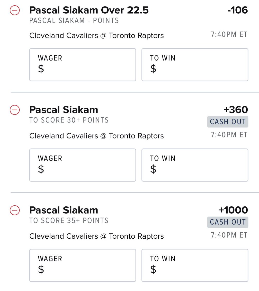 BartsBetss's tweet photo. 1.06u
.5u
.25u

#GamblingTwitter #GamblingX https://t.co/fHR0aKVIV1