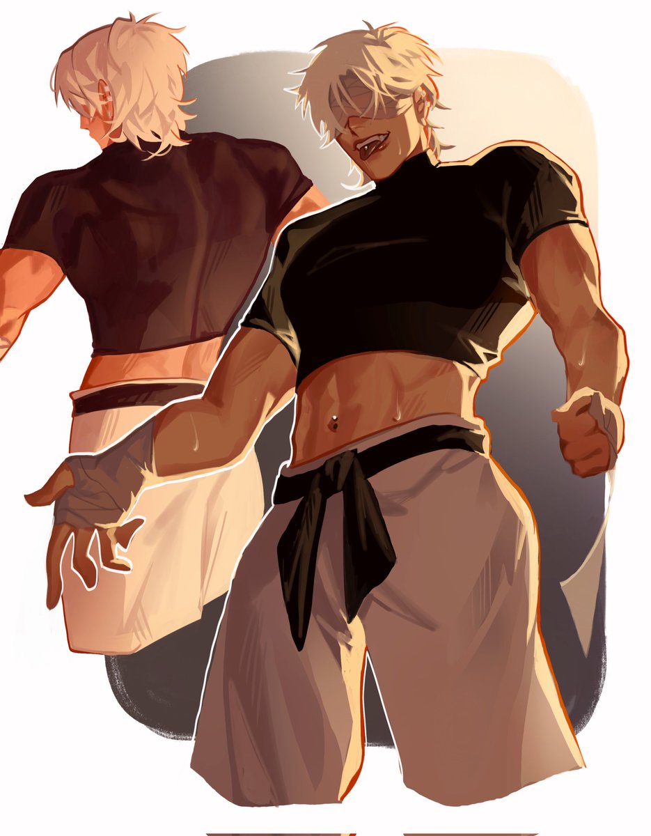 wacuoms's tweet image. buff lesbian gojo
#jujutsukaisen