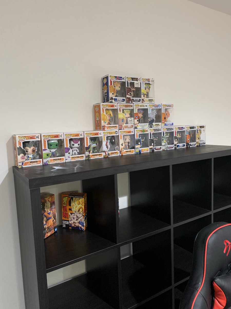 nzonkagaming's tweet image. Here is a photo of my #FunkoPop collection so far. I want to show you more in the future. #Funko #PopAnimation #Figurines