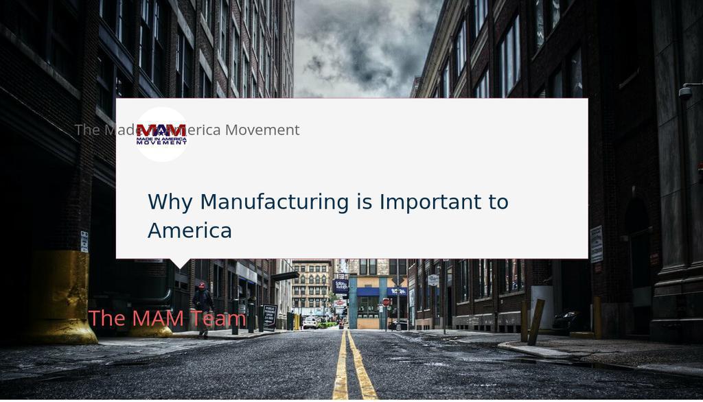 Made In America Co. tweet media