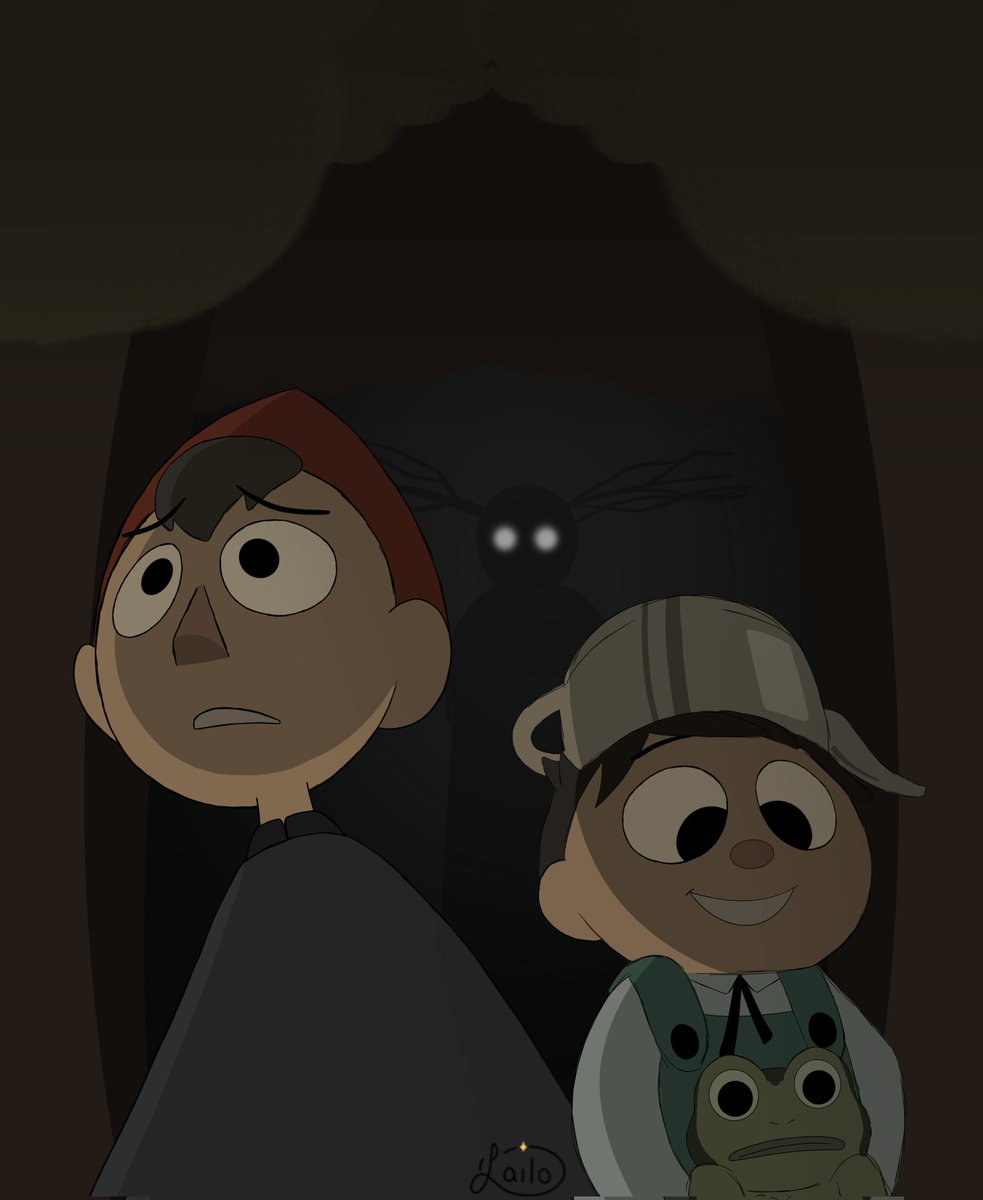 Lailo_03's tweet photo. (OLD)
Behold! My favorite show ever! ^^ 🍁🍂
#wirtotgw #gregotgw #jasonfunderburker #otgwthebeast #otgwfanart #overthegardenwall #digitalart #art https://t.co/B0bqbLG5vu