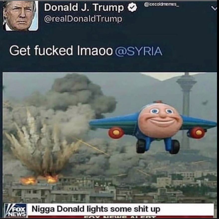 $JJ GIVES NO FUCKS. SORRY

WHEELS UP. 200,000 FEET IN THE AIR. I REPEAT 200,000 FEET

FIRST BOMB DROPS AT 1 MILLION FEET✈️