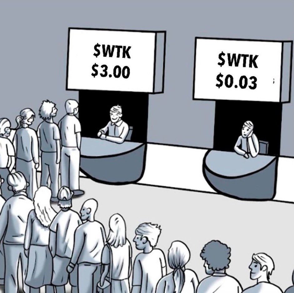 $WTK <a href="/WadzPay/">WadzPay</a>

THE NEXT FEW DAYS WILL
SIGNIFICANTLY CHANGE
ALL $WTK HODLERS
FINANCIAL SITUATIONS!

WE HAVE ALL TRIED IN OUR
OWN WAYS TO SPREAD THE
$WTK WORD!

NOW MARKET REACTION
WILL LET EVERYONE KNOW
ABOUT $WTK 

Happy New Year #Wadzpay $WTK Family!

<a href="/nasdaqmccooey/">Bob McCooey</a> <a href="/Bloomberg/">Bloomberg</a>