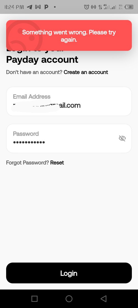 Metric600's tweet photo. Hello @ourpaydayHQ 
I can't login to my account for over a month now. Please can you kindly help me fix this. https://t.co/xRORZhlMLx