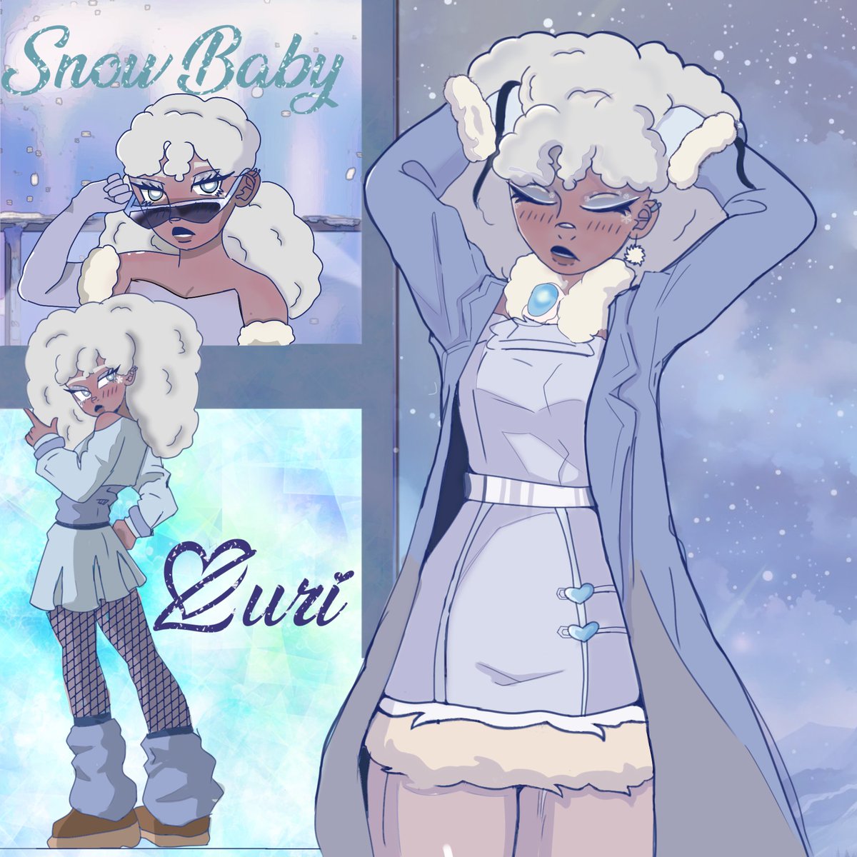 Minoski11's tweet photo. My lil snow baby https://t.co/3zjxqO1LaC