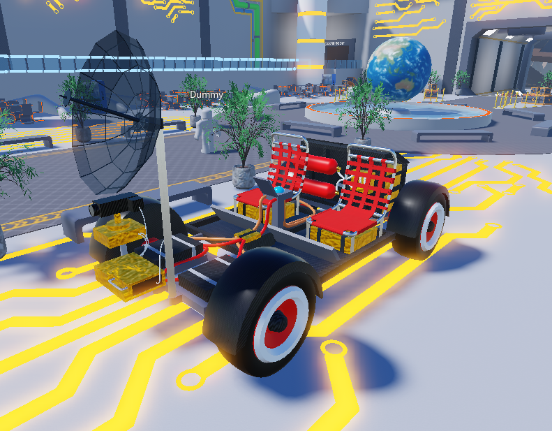 D3kuD's tweet photo. This is inspired by Apollo 15 rover but with some modern details(most of the black pieces are carbon fiber)
#RobloxDev #ROBLOX https://t.co/nG7CzmN7EA