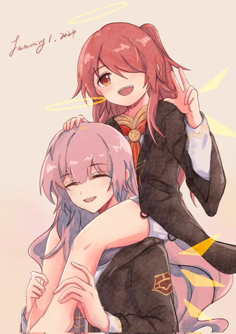 #arknights #lemuen #exusiai  Happy new year!