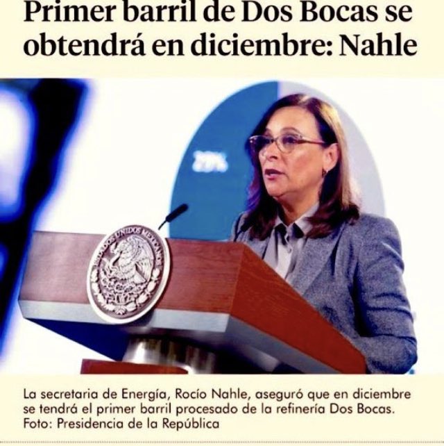 lamusitapg's tweet photo. Zacatecana @rocionahle estamos a 1 de enero del 2024, y la REFINERÍA OLMECA no produce ni un litro de gasolina eres tan hocicona y mitómana como tú padre putativo lopez, aquí en Veracruz jamás serás Gobernadora, gente indeseable, corrupta y mentirosa no la queremos https://t.co/sBJQMrnSX9