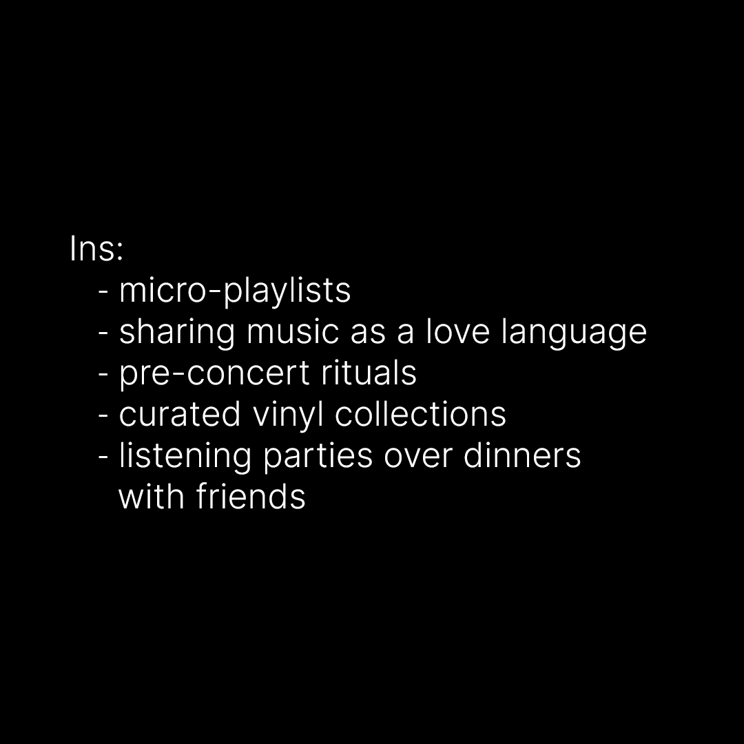 umusic's tweet photo. Here's our #InVsOut list for #2024 โ๏ธ๐
Which are you adding to your list? https://t.co/cwYHQbkiXI
