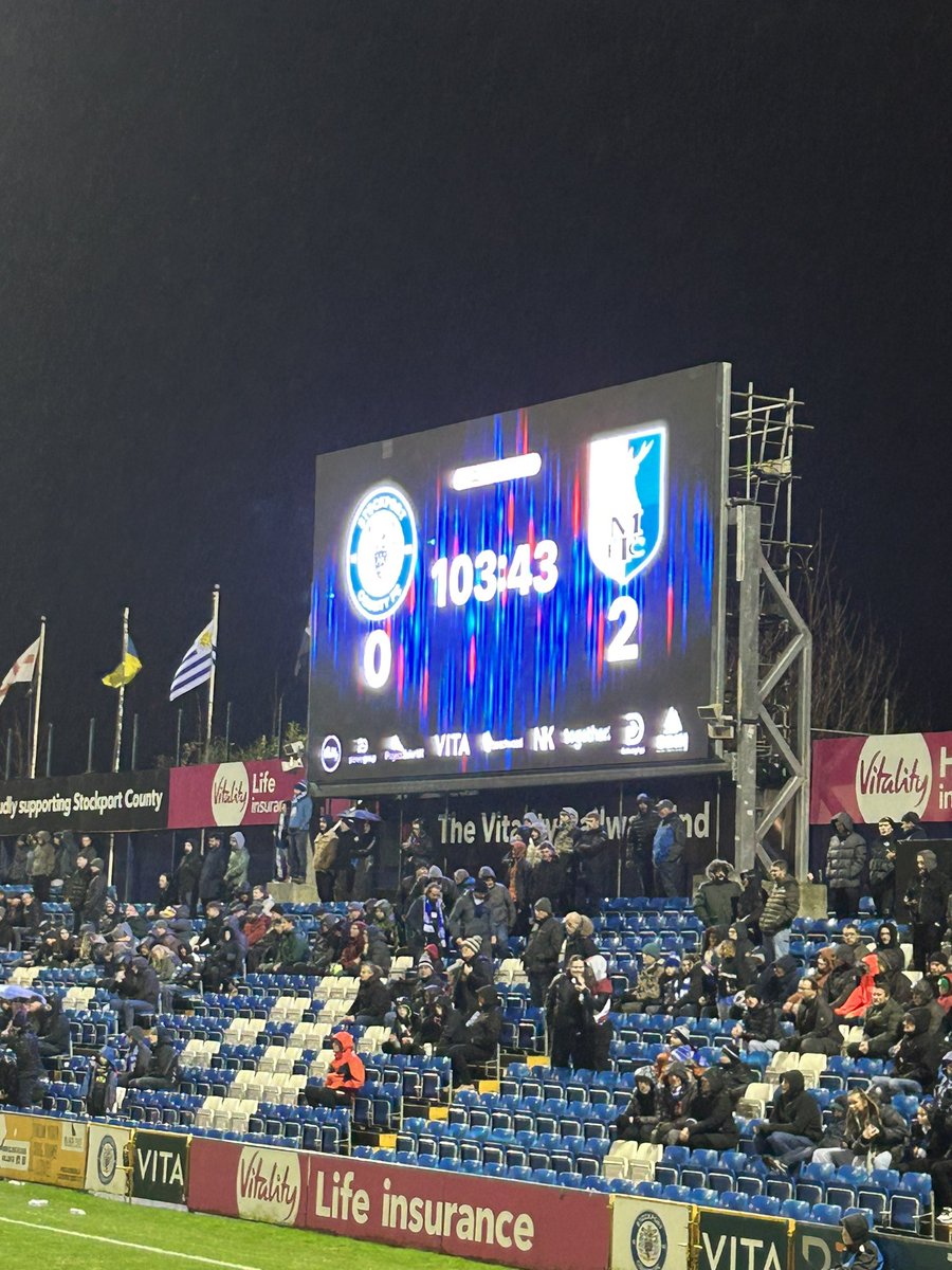 Come on the Stags🟡🔵 #mtfc #stags