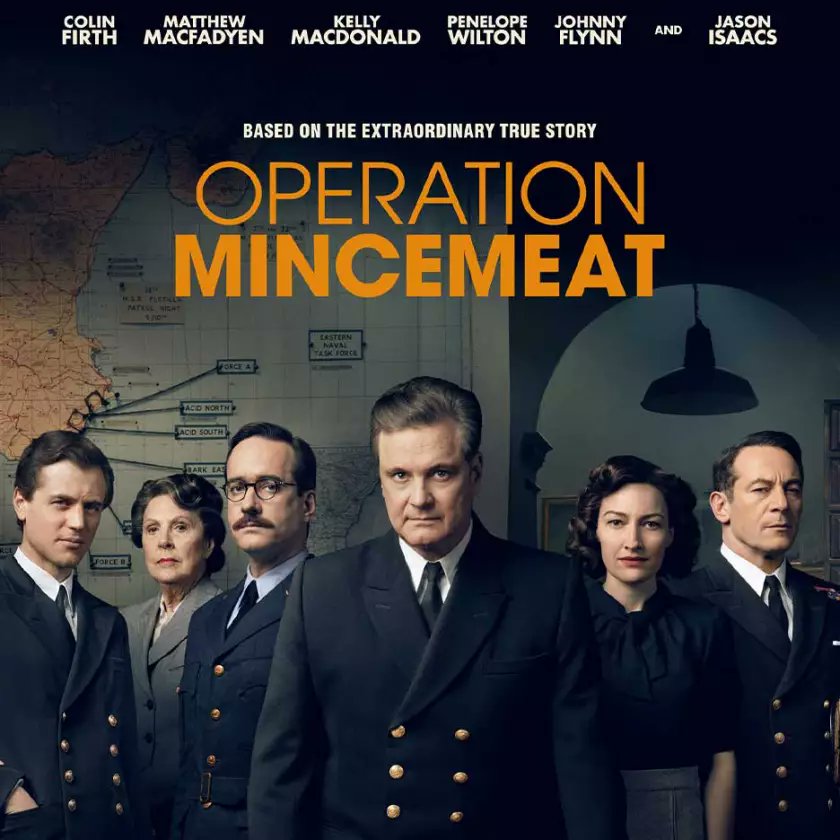 brandiwein1982's tweet photo. No #MincePie for me but #OperationMincemeat with it's brilliant ensemble cast. So #HelloToJasonIsaacs, #ColinFirth, #PenelopeWilton, #MatthewMacfadyen, #KellyMacdonald, #JohnnyFlynn and #MarkGatiss. https://t.co/dbuxNBMb6W