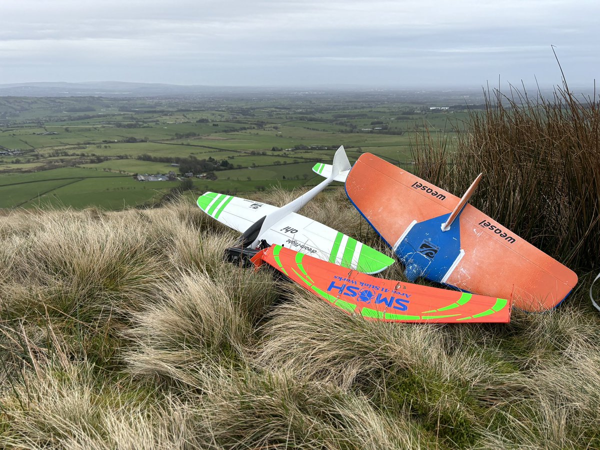 Good start to the new year! #rc  #slopesoaring #rcplane #2024