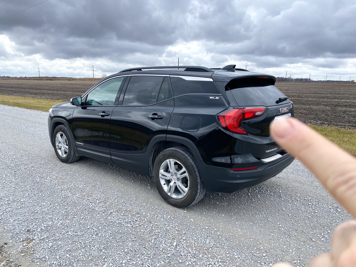 Dr_Fleck's tweet photo. FOR SALE: 2019 GMC Terrain.

One owner, no accidents. Front-wheel drive SLE with 68,xxx miles. New tires 16k miles ago. 

29 MPG, parked in a garage daily, zero problems. Moving to a bigger vehicle.

Asking $19,750 cash only, no trades. Message with questions. Shares appreciated. https://t.co/yiSaq60p8I